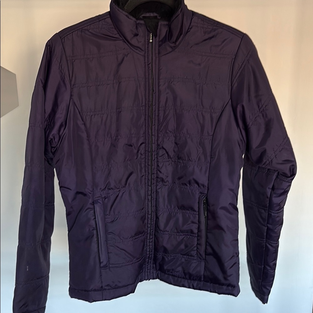 L.L. Bean Purple Ski Jacket with Water-Resistant Finish